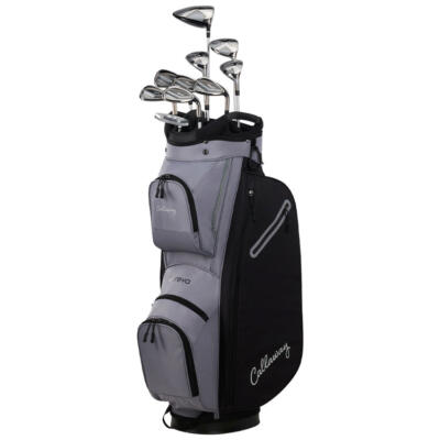 Callaway Ladies Reva 11-Piece Golf Package Set Black/Grey