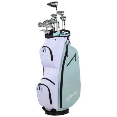 Callaway Ladies Reva 11-Piece Golf Package Set Peach/Surf