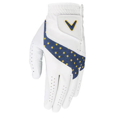Callaway Team Europe Golf Glove Navy/White/Gold (Right Handed Golfer)