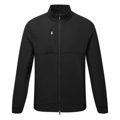 Callaway Dobby Sherpa Interior Golf Wind Jacket Caviar CGRFE010-002