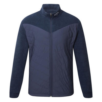Callaway Quilted Tour Thermal Golf Wind Jacket Peacoat CGKFE0G1-484