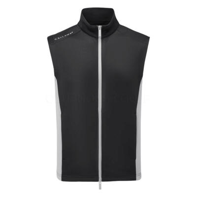Callaway High Gauge Full Zip Golf Vest Caviar CGVSG0B4-002