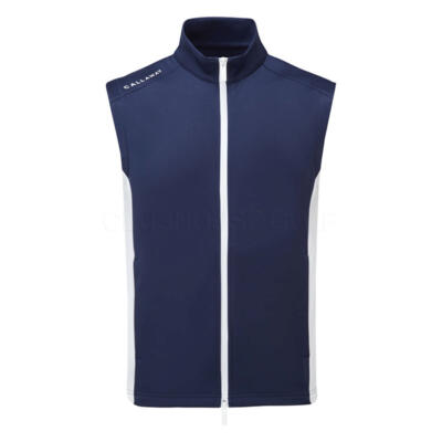 Callaway High Gauge Full Zip Golf Vest Peacoat CGVSG0B4-410