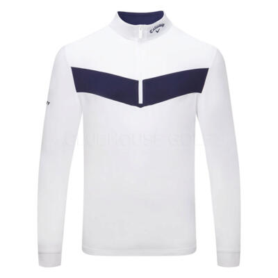 Callaway Odyssey 1/4 Zip Golf Sweater Bright White CGKSF0Z7-100