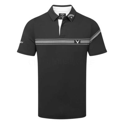 Callaway Odyssey Block Golf Polo Shirt Caviar CGKSG0B9-002