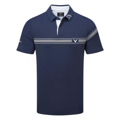 Callaway Odyssey Block Golf Polo Shirt Peacoat CGKSG0B9-410