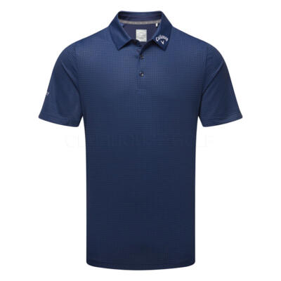Callaway Odyssey Print Golf Polo Shirt Peacoat CGKSF0B3-410