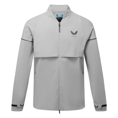 Castore Pinnacle Woven Golf Wind Jacket Mid Grey/Gunmetal GME50989-128