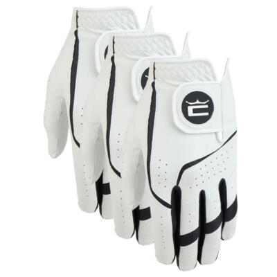 Cobra MicroGrip Flex Golf Gloves (3 For 2) White (Left Handed Golfer)