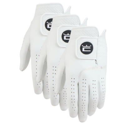 Cobra Pur Tour Golf Gloves (3 For 2) White (Left Handed Golfer)