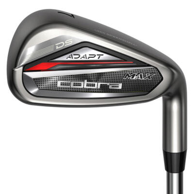 Cobra DS ADAPT MAX Golf Irons Steel Shafts (Custom Fit)