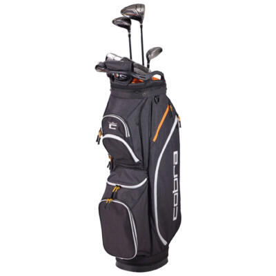 Cobra FLY XL 2 11-Piece Golf Package Set Steel Cart Bag 916607-02