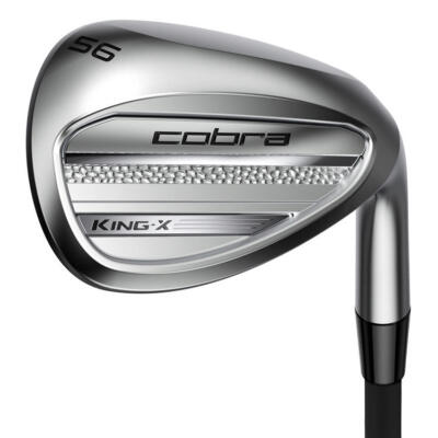 Cobra KING X Satin Chrome Golf Wedge Graphite (Custom Fit)