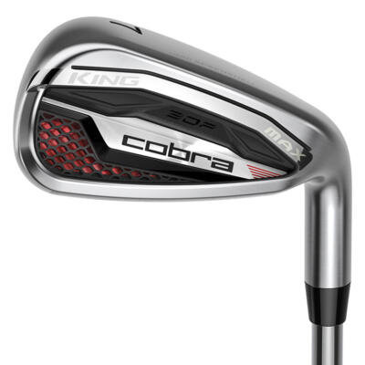 Cobra KING MAX Golf Irons Steel Shafts (Pre Order)