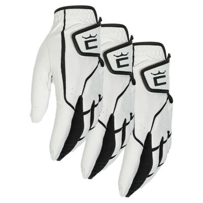 Cobra MicroGrip Flex Golf Gloves (3 For 2) White (Right Handed Golfer)