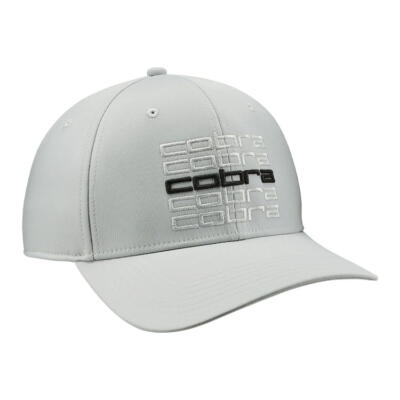 Cobra Repeat Golf Cap Ash Grey/Puma Black 909747-04