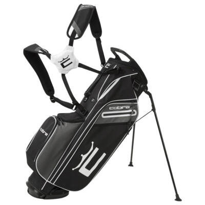 Cobra Strike Golf Stand Bag Black/Grey/White 953023-01