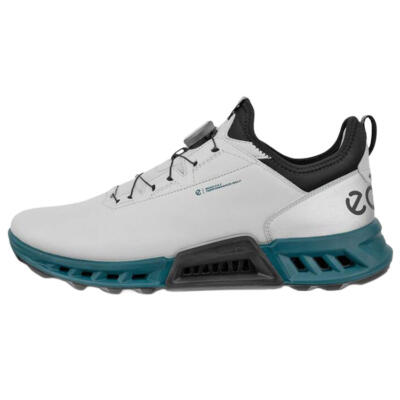 Ecco M Biom C4 Gore-Tex BOA Golf Shoes White/Bay Green 130424-60912