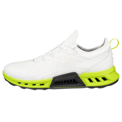 Ecco Biom C4 Gore-Tex Golf Shoes White/Lime Punch 130404-55365