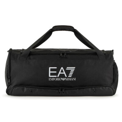 Emporio Armani Medium Golf Duffle Bag Black/White 7X00013-UC001
