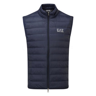 Emporio Armani Core Identity Down Full Zip Golf Wind Vest Armani Blue 8NPQ06-1562
