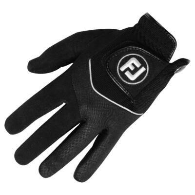 FootJoy Rain Grip Golf Glove Black (Right Handed Golfer)