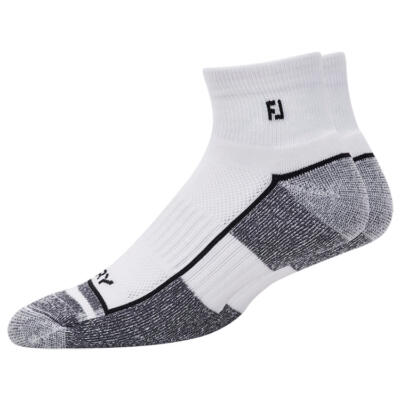 FootJoy ProDry Quarter Golf Socks White 18103