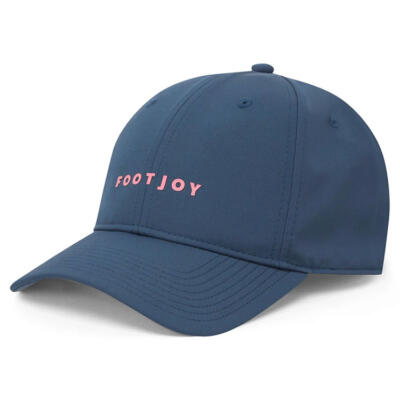 FootJoy FJ Fashion Golf Cap Dark Denim/Pink Lemonade 36222H
