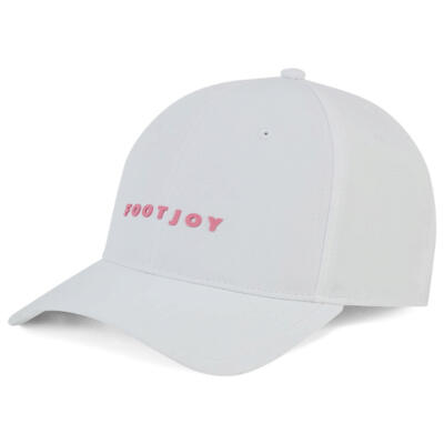 FootJoy FJ Fashion Golf Cap White/Pink Pop 45871H