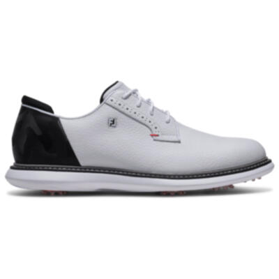 FootJoy Traditions Blucher 57979 Golf Shoes White/Black/Red