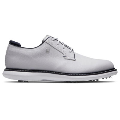 FootJoy Traditions Blucher 57938 Golf Shoes White/White/Navy