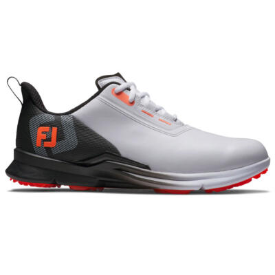 FootJoy Fuel Sport 55420 Golf Shoes White/Black/Coral