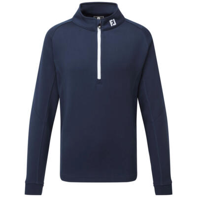 FootJoy Junior Chillout 1/4 Zip Golf Sweater Navy 96350