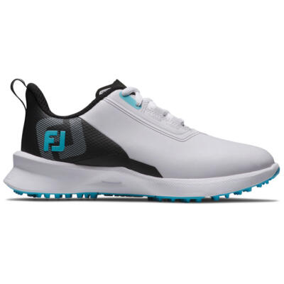 FootJoy Junior Fuel 45042 Golf Shoes White/Black/Blue