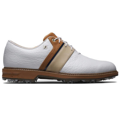 FootJoy Premiere Series Packard LX 54535 Golf Shoes White/Blue/Brown