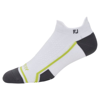 FootJoy TechDry Roll Tab Mens Golf Socks White 18190H