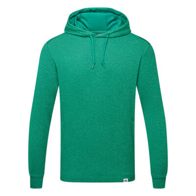 FootJoy Lightweight Golf Hoodie Heather Field Green 39361