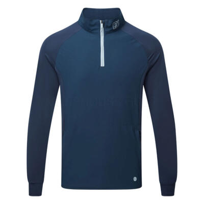 FootJoy TempoSeries Tech 1/4 Zip Golf Pullover Navy 39335