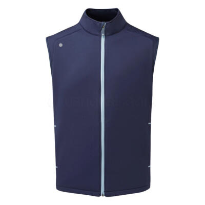 FootJoy ThermoSeries Fleece Back Golf Wind Vest Navy 89932
