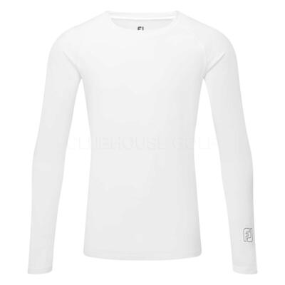 FootJoy ThermoSeries Fleece Golf Base Layer White 31967