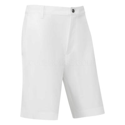 FootJoy Performance Tapered Golf Shorts White 34151