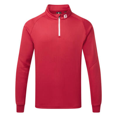 FootJoy Chill-Out 1/4 Zip Golf Pullover Red 90150