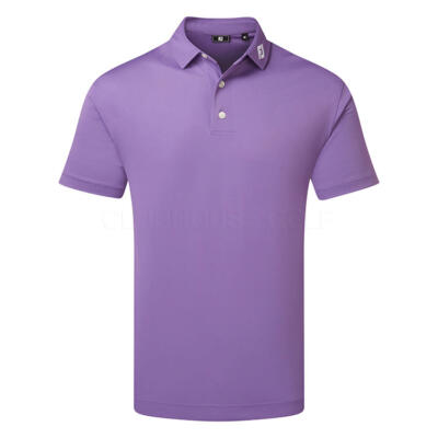 FootJoy Stretch Pique Solid Golf Polo Shirt Purple 91820