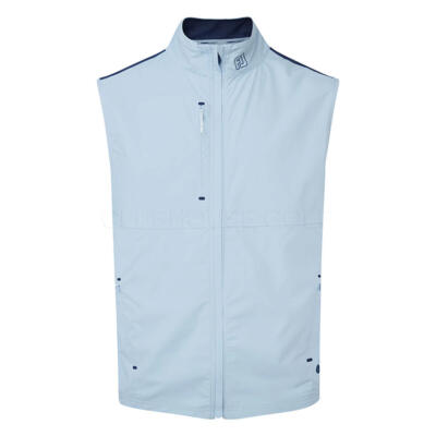 FootJoy TempoSeries Lightweight Golf Wind Vest Skyway/Dark Denim 34117