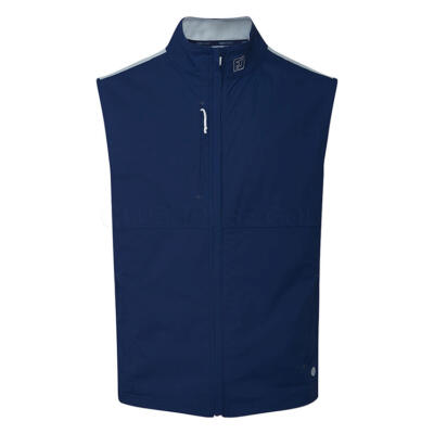 FootJoy TempoSeries Lightweight Golf Wind Vest Navy/Grey 34118