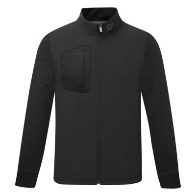 FootJoy ThermoSeries Hybrid Golf Wind Jacket Black 37825