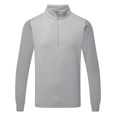FootJoy Tonal Heather Chill-Out 1/4 Zip Golf Pullover Grey 34139