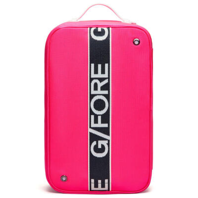 G/FORE Canvas Golf Shoe Bag Knockout Pink GUC000053