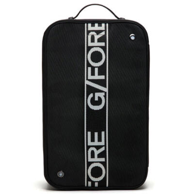 G/FORE Canvas Golf Shoe Bag Onyx GUC000053
