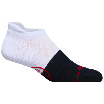 G/FORE Two Tone Fore Play Ankle Golf Socks Snow/Twilight GMA000002